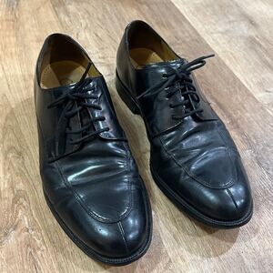 COLE HAAN | Men's Black Leather Oxford Dress Shoes, Size 10.5